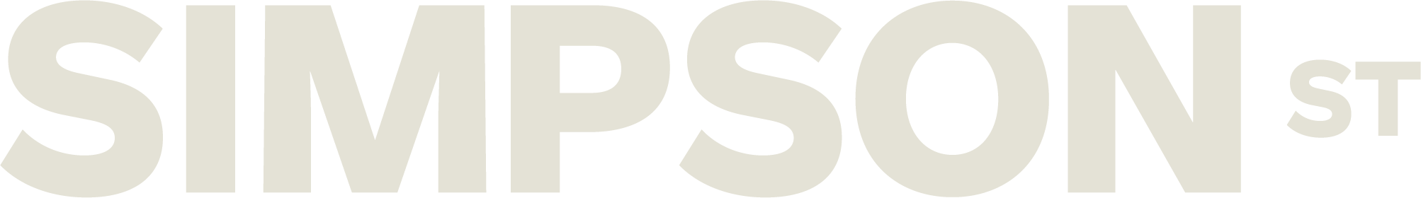 Simpson Street logo